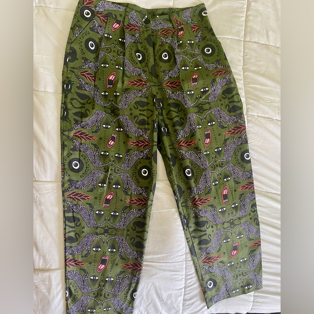 RARE Nooworks Black Swan business pants L/XL
